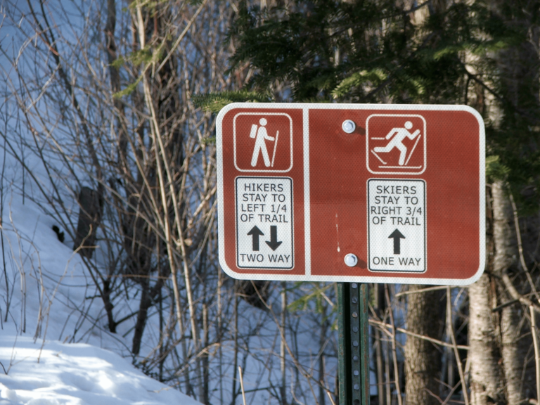 Chester Ski Trail Sign