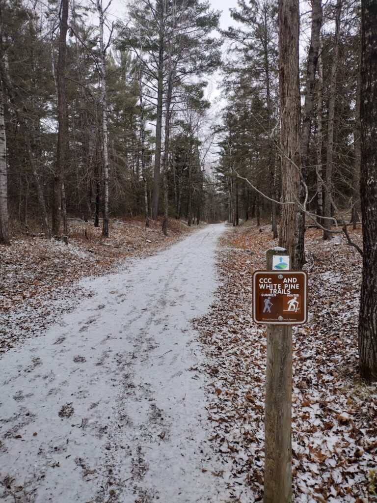 Multiple trails using the Skally Line
