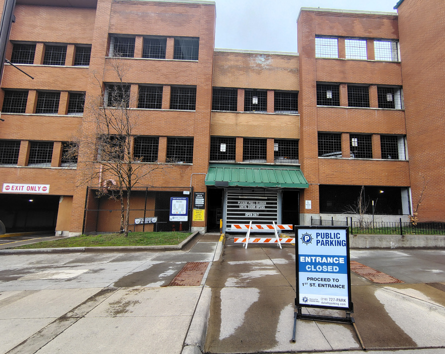 2025-05-02, HART Ramp, Superior St Entrance