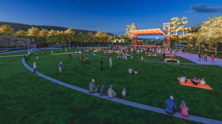 City Center Park conceptual drawing. Source: Damon Farber