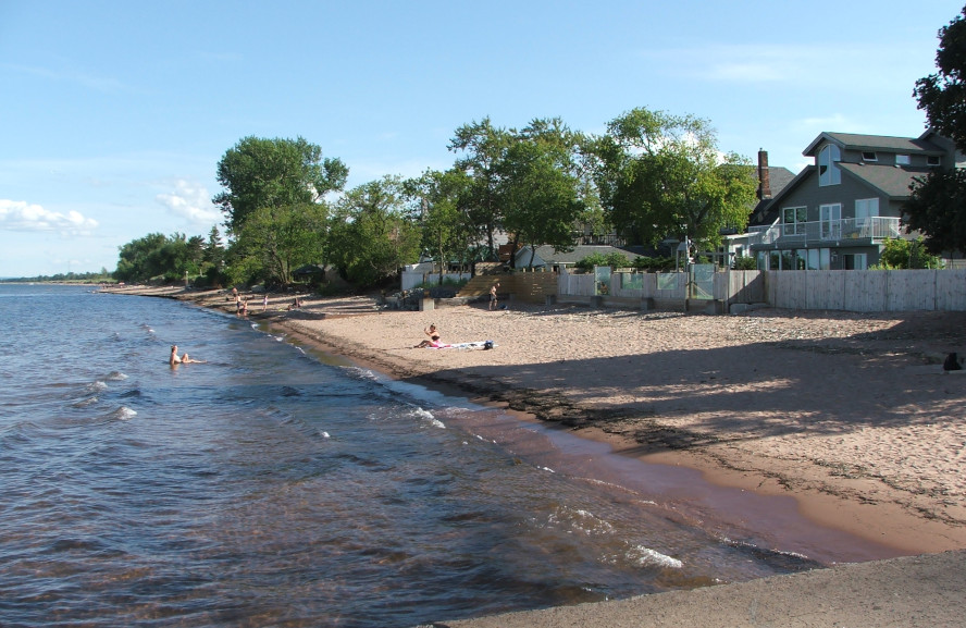 North end beach, July 29, 2020. Credit: John Ramos