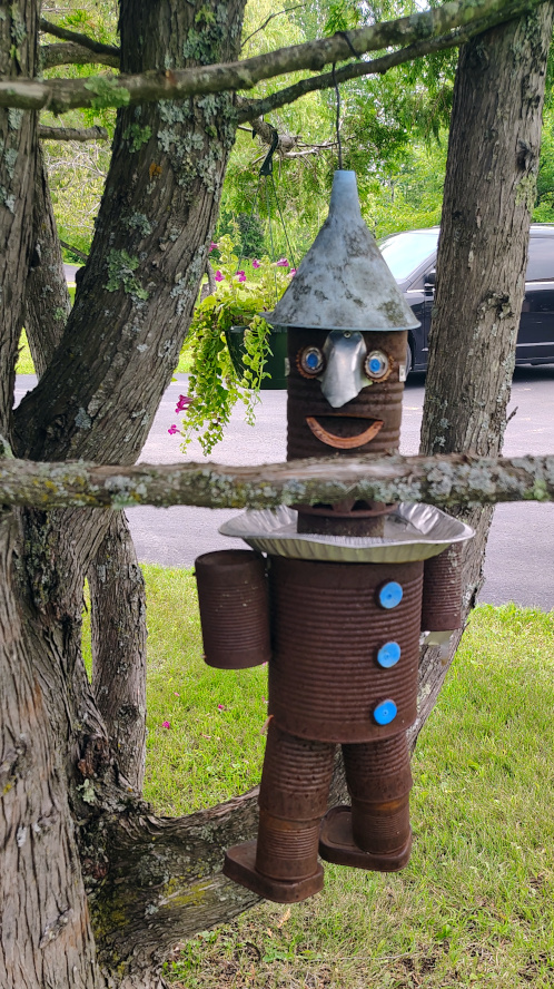 Tin man "voodoo doll." Credit: John Ramos