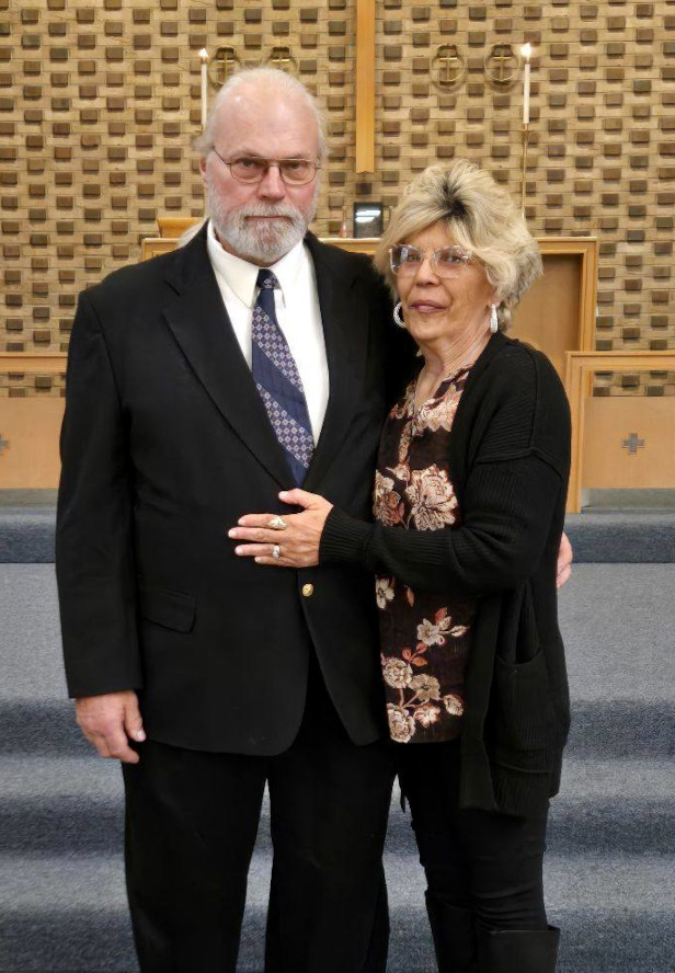 Ray and Penny Jo Haupt-Hudson, Oct. 24, 2024. Source: Facebook