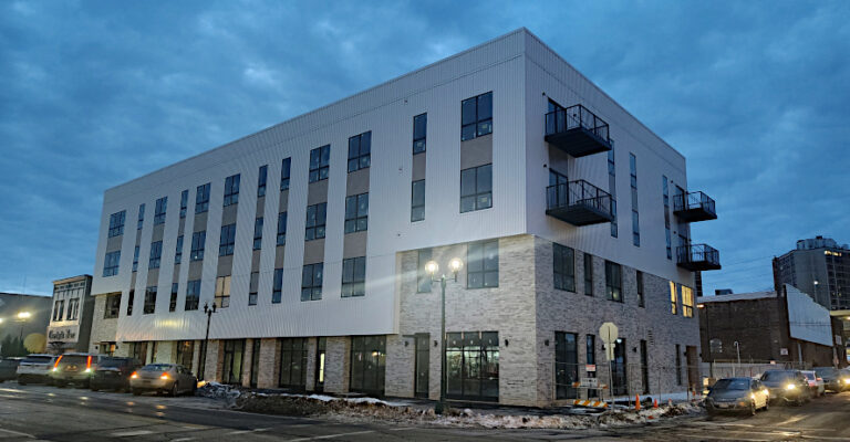 Urbane 218 Building, Dec. 17, 2025. Credit: John Ramos