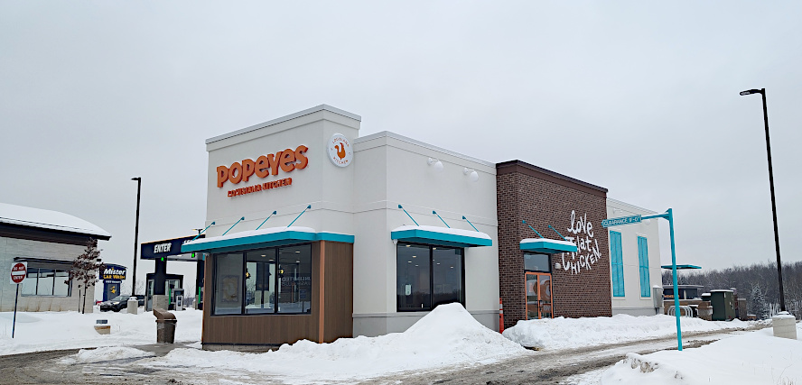 Popeye's Louisiana Kitchen, Dec. 9, 2025. Credit: John Ramos