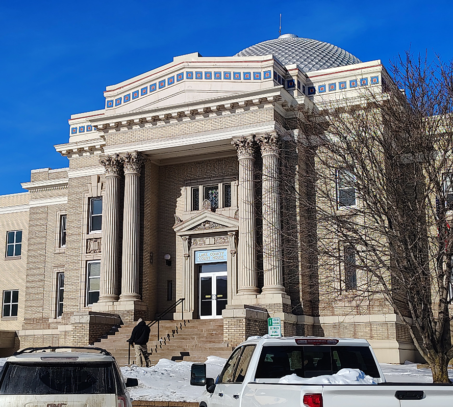 Lake County Courthouse, Feb. 3, 2026. Credit: John Ramos