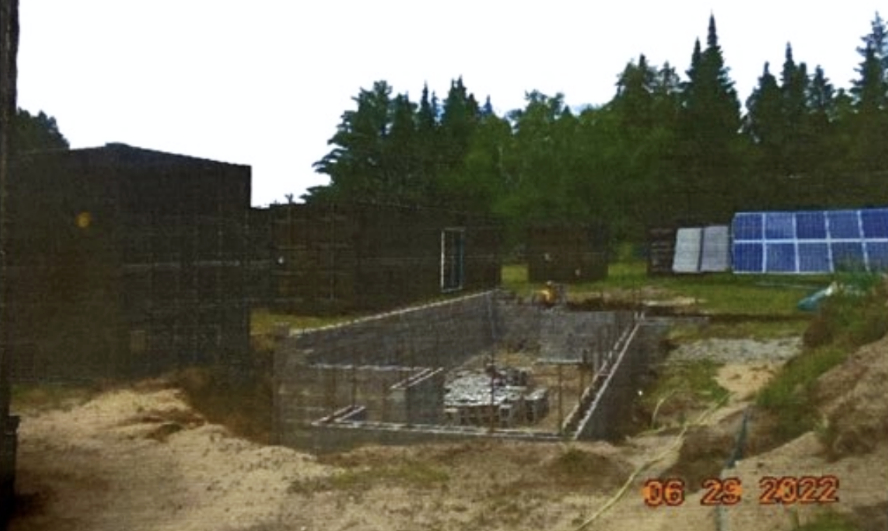 Cane contends photographs taken by Cass County on his property, including this basement image, were illegally obtained by county reps. (Photo courtesy Chad Cane)