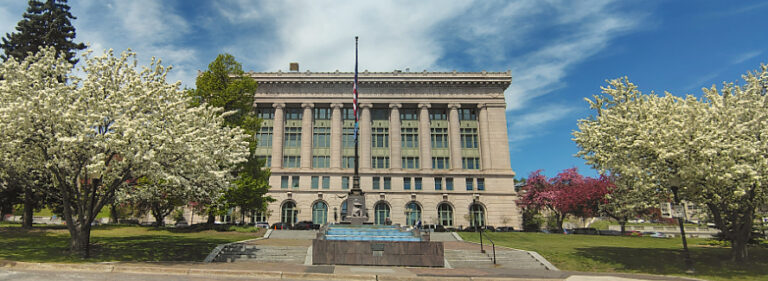 St. Louis County Courthouse, June 1, 2026. Credit: John Ramos