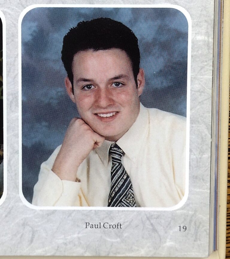Paul Croft Senior Portrait (1999)