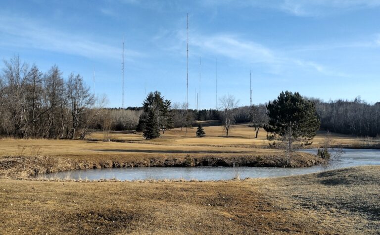 Impoundment on Enger Golf Course