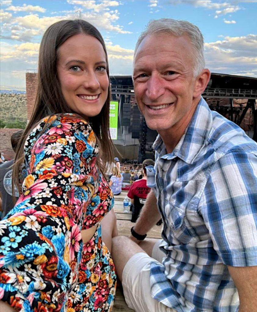 Amber Gurske and Mayor Reinert. Source: Amber Gurske's Facebook page
